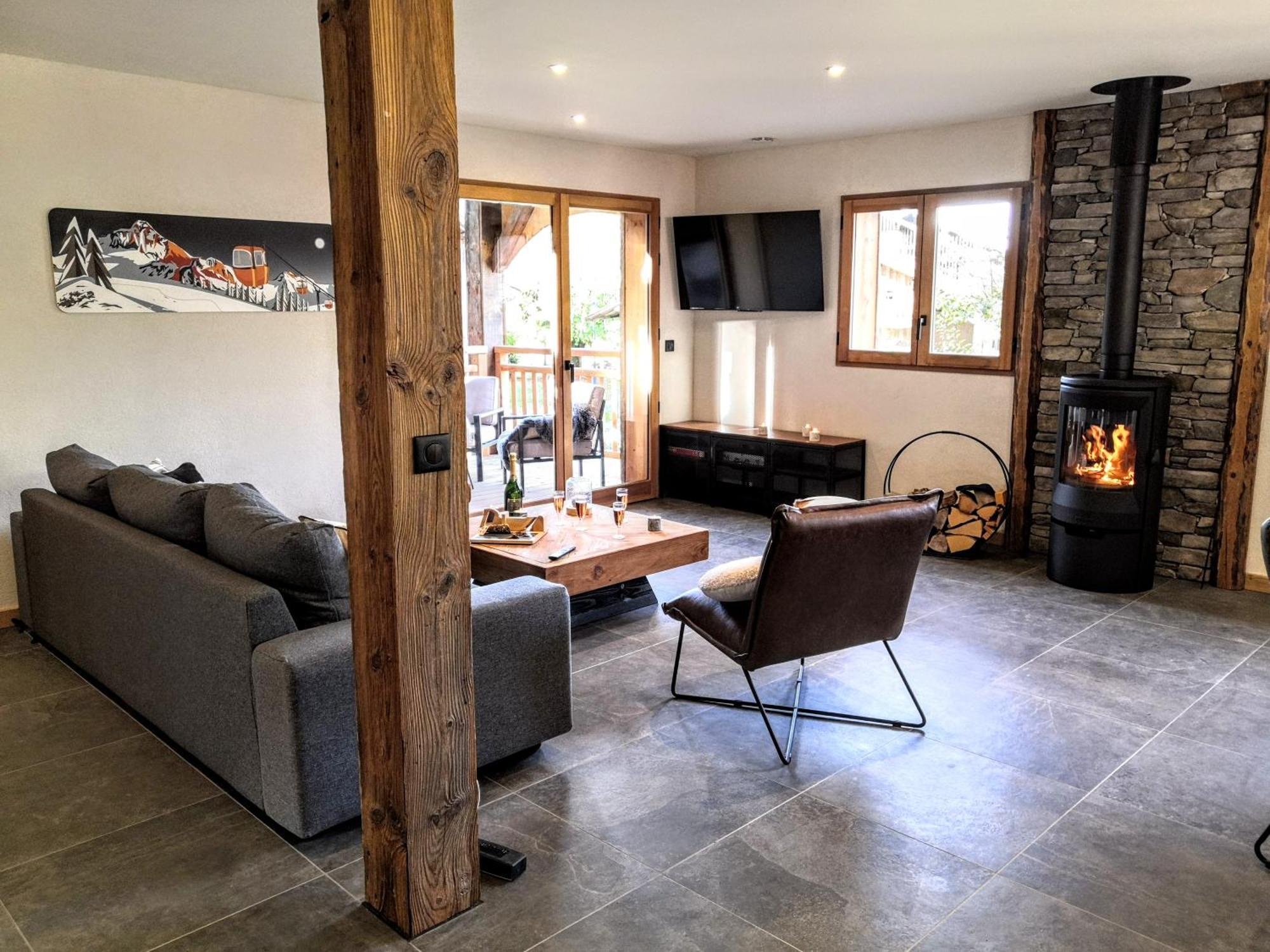 Chez Lucienne, Jacuzzi Et Sauna Самоен Экстерьер фото
