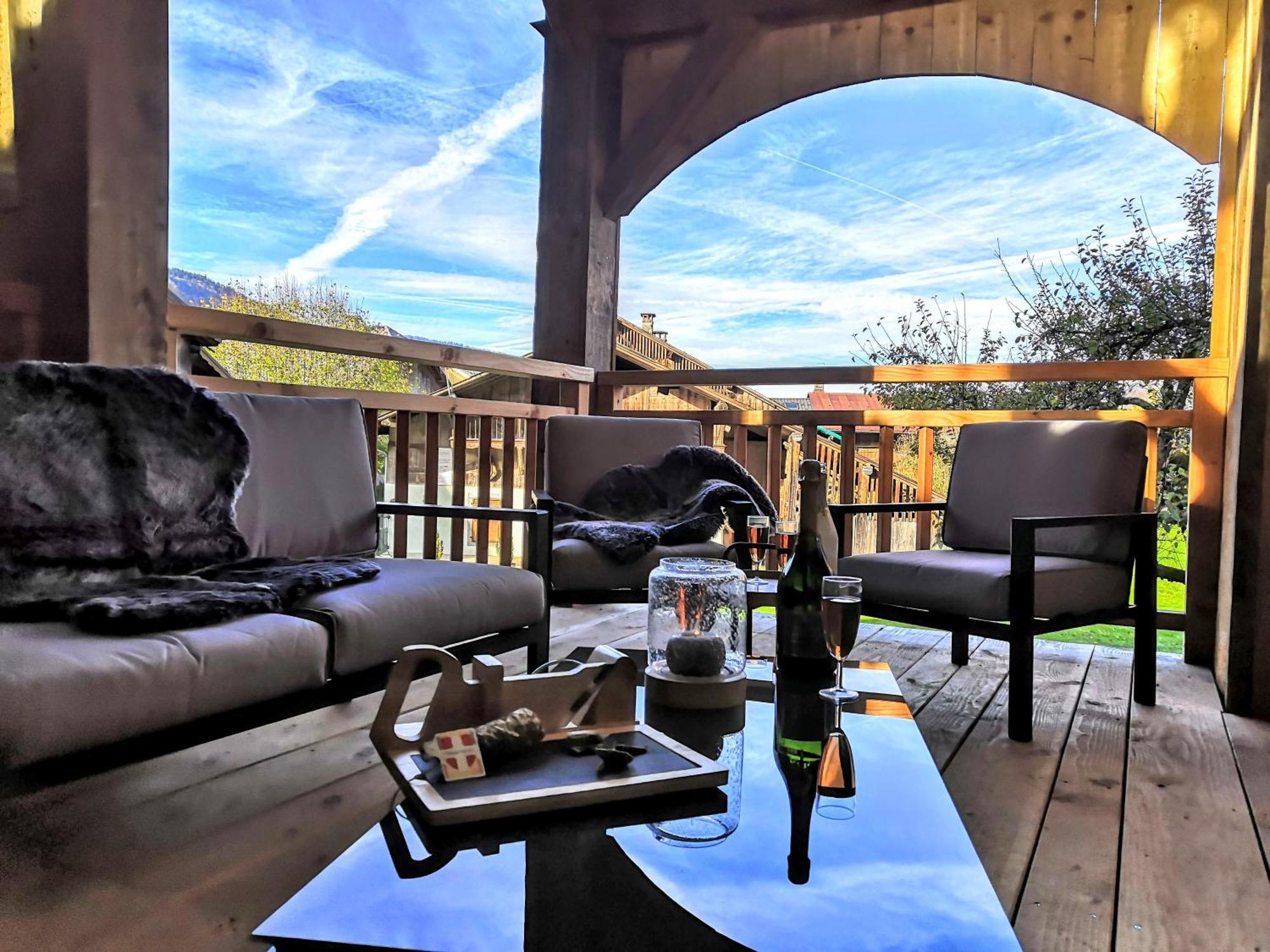 Chez Lucienne, Jacuzzi Et Sauna Самоен Экстерьер фото