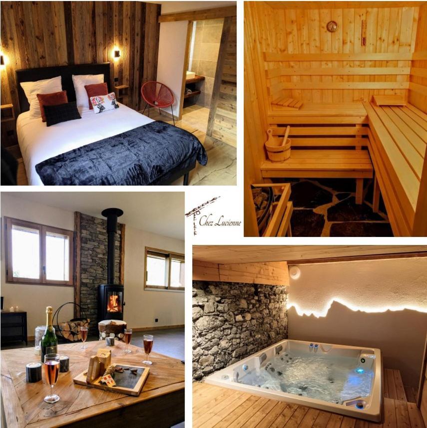 Chez Lucienne, Jacuzzi Et Sauna Самоен Экстерьер фото