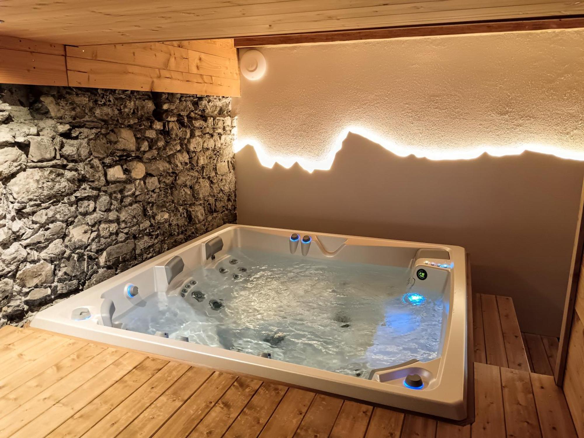 Chez Lucienne, Jacuzzi Et Sauna Самоен Экстерьер фото