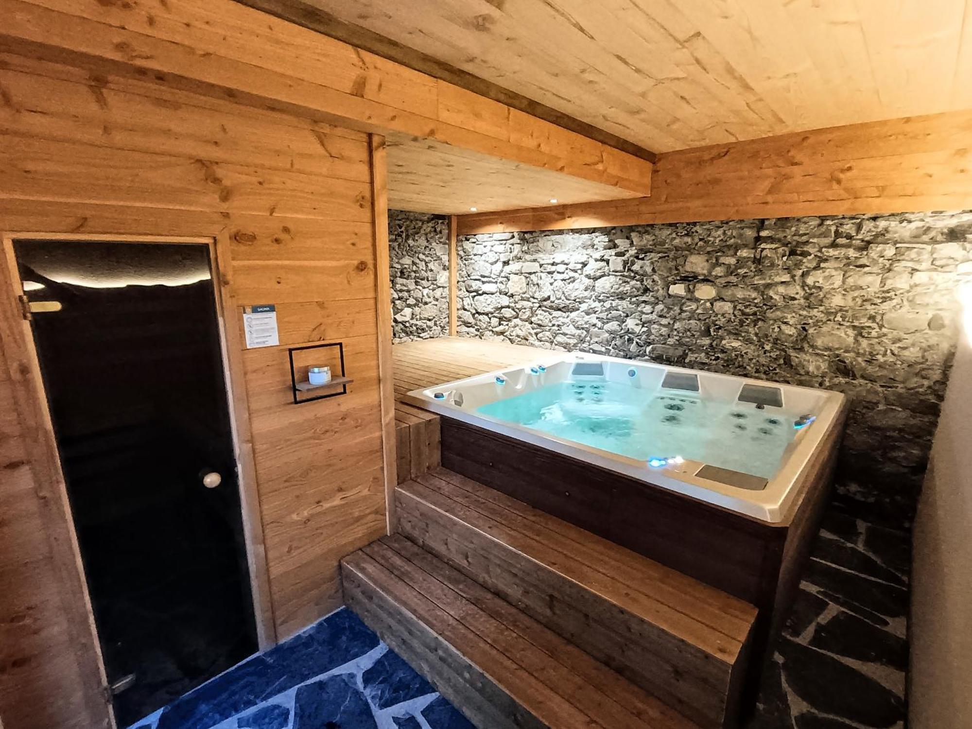 Chez Lucienne, Jacuzzi Et Sauna Самоен Экстерьер фото
